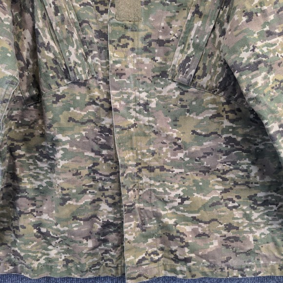 U.S. Army Men's Combat Uniform Digital Camouflage Coat Size Medium Cotton Blend - Picture 8 of 13